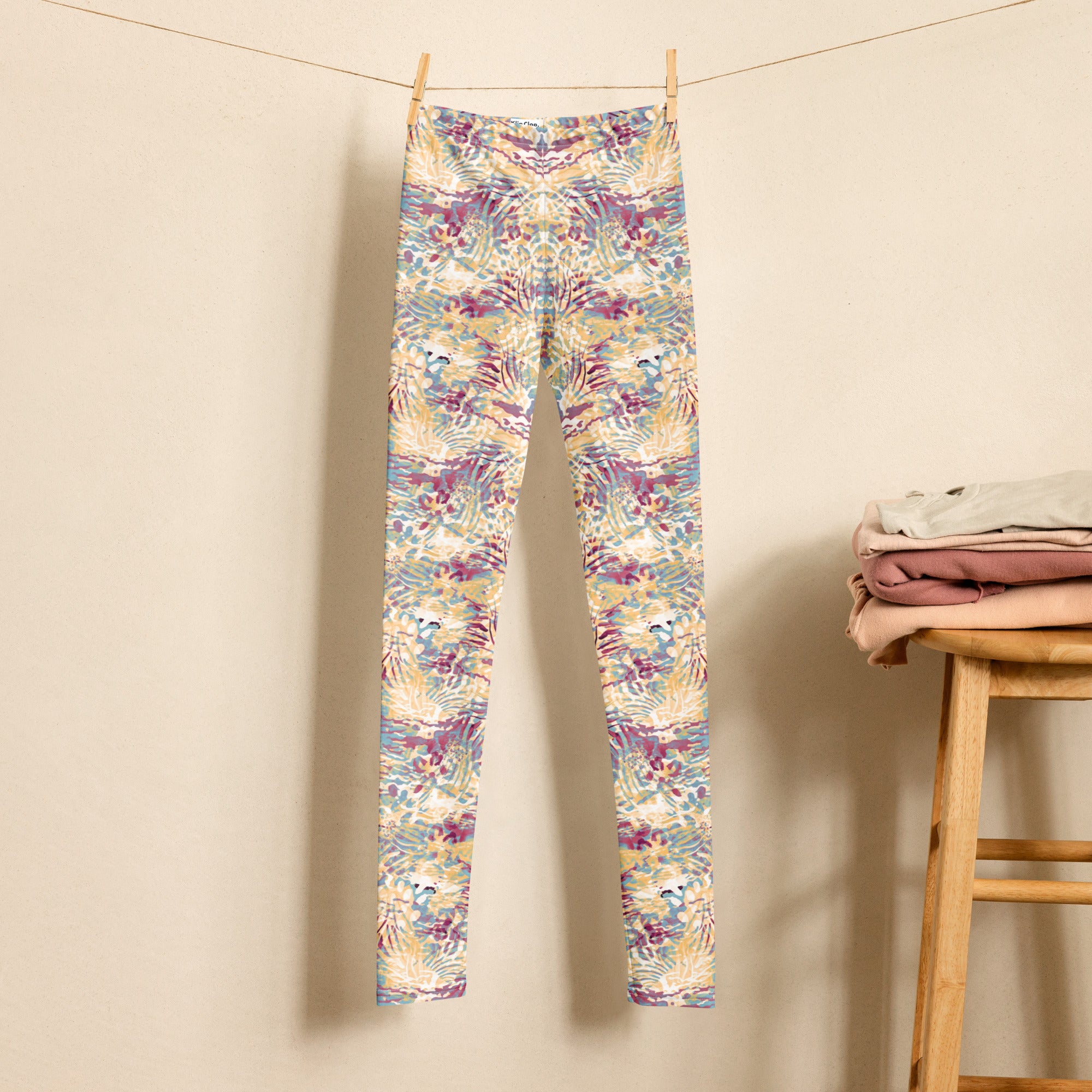 Youth Leggings Wilderness Design I