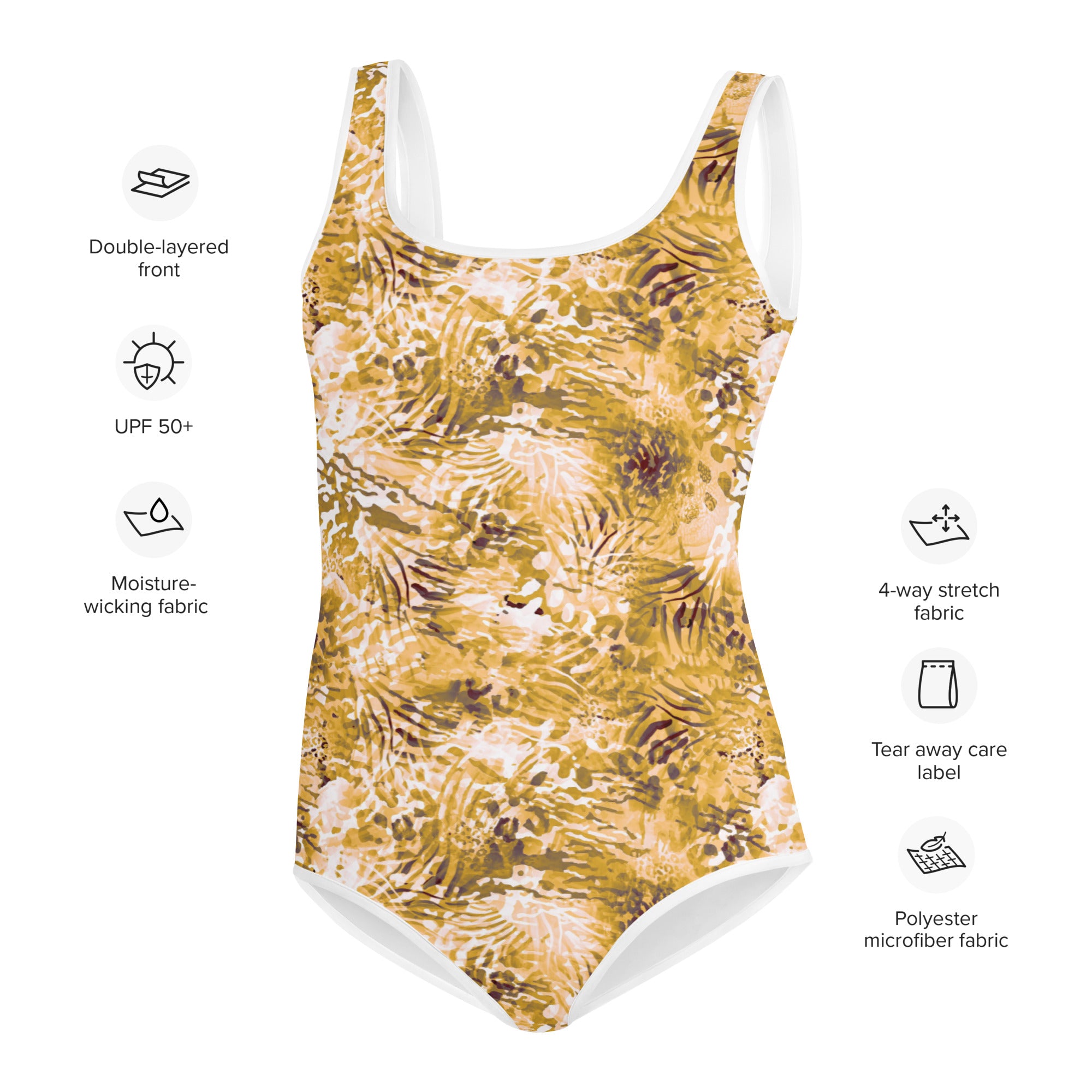 Youth Swimsuit Wildernes Design I